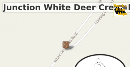 Junction White Deer Creek Rd & Running Gap Rd