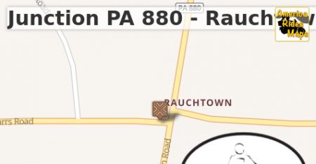Junction PA 880 - Rauchtown Rd & Knarrs Rd