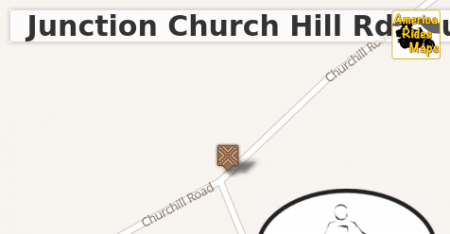 Junction Church Hill Rd (Hughes Rd) & Church Hill Rd (Bee Hive Rd) 