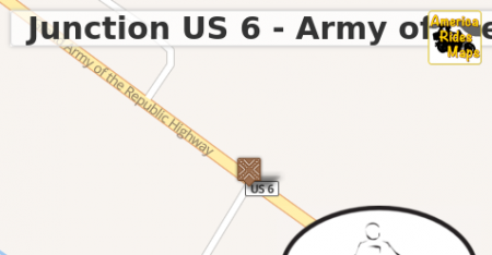 Junction US 6  - Army of the Republic HWY & Lick Run Rd