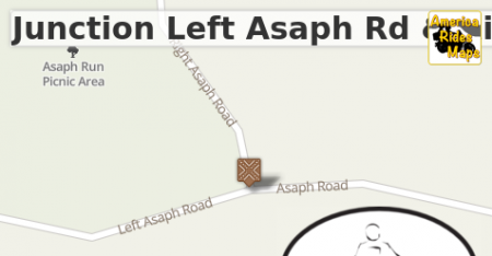 Junction Left Asaph Rd & Right Asaph Rd