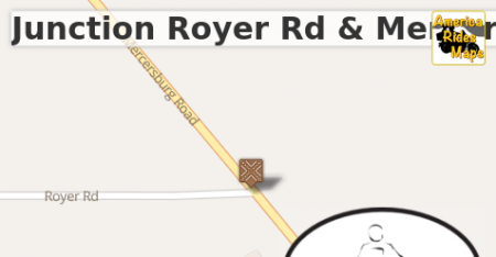 Junction Royer Rd & Mercersburg Rd