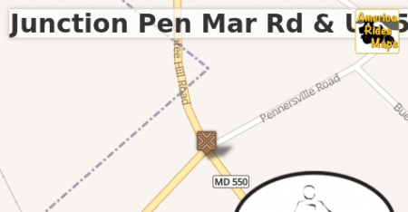 Junction Pen Mar Rd & US 550 McCaffee Hill Rd