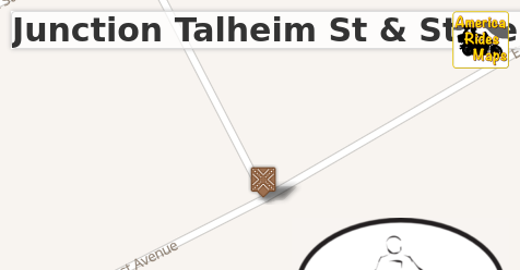 Junction Talheim St & State Line Rd (East Ave)