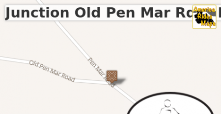 Junction Old Pen Mar Rd & Pen Mar Rd