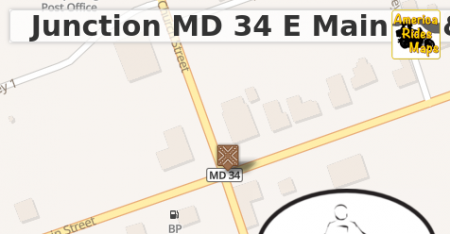 Junction MD 34 E Main St & MD 65 - N Church St ( Sharpsburg Pike)