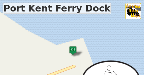 Port Kent Ferry Dock