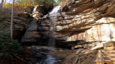 Moore Cove Falls