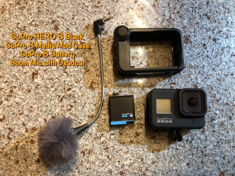 GoPro 8 Vlogging Components
