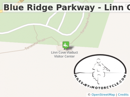 Blue Ridge Parkway - Linn Cove Viaduct Visitor Center