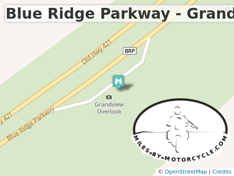 Blue Ridge Parkway - Grandview Overlook