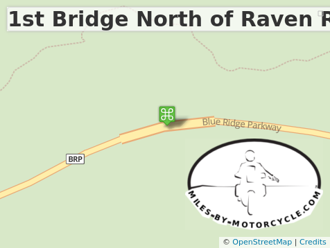 1st Bridge North of Raven Rocks Overlooks