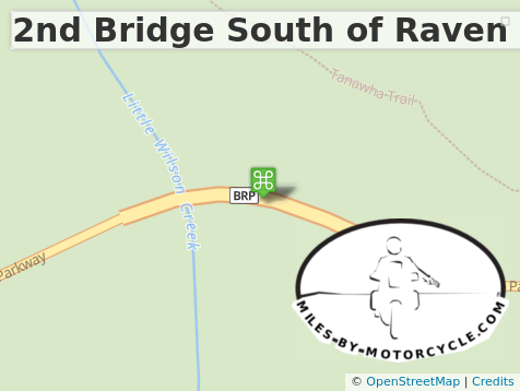 2nd Bridge South of Raven Rocks Overlooks