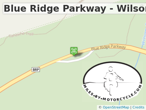 Blue Ridge Parkway - Wilson Creek Parking Overlook