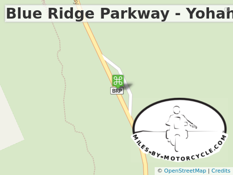 Blue Ridge Parkway -  Yohahlosse Parking Overlook