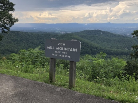 Mill Mountain Overlook, Roanoke