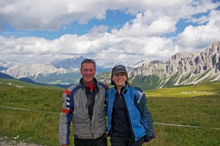 Jackie and Wayne - Dolomites, Italy