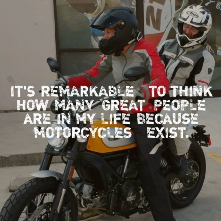 The People You Meet on Motorcycles