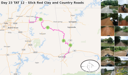 Day 23 TAT 12 - Slick Red Clay and Country Roads
