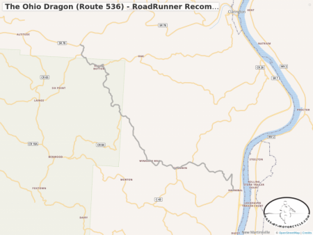 The Ohio Dragon (Route 536) - RoadRunner Recommendation