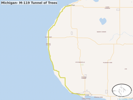 Michigan- M-119 Tunnel of Trees
