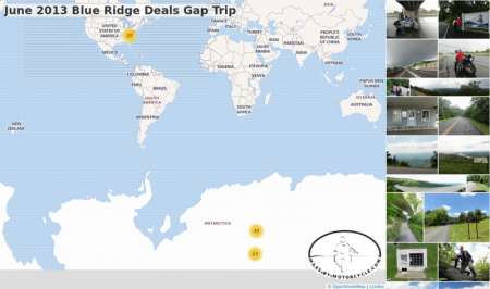 June 2013 Blue Ridge Deals Gap Trip