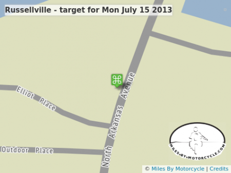 Russellville - target for Mon July 15 2013