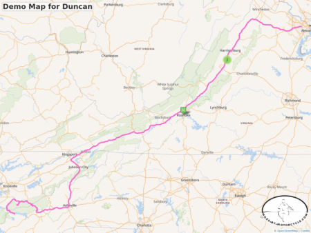 Demo Map for Duncan