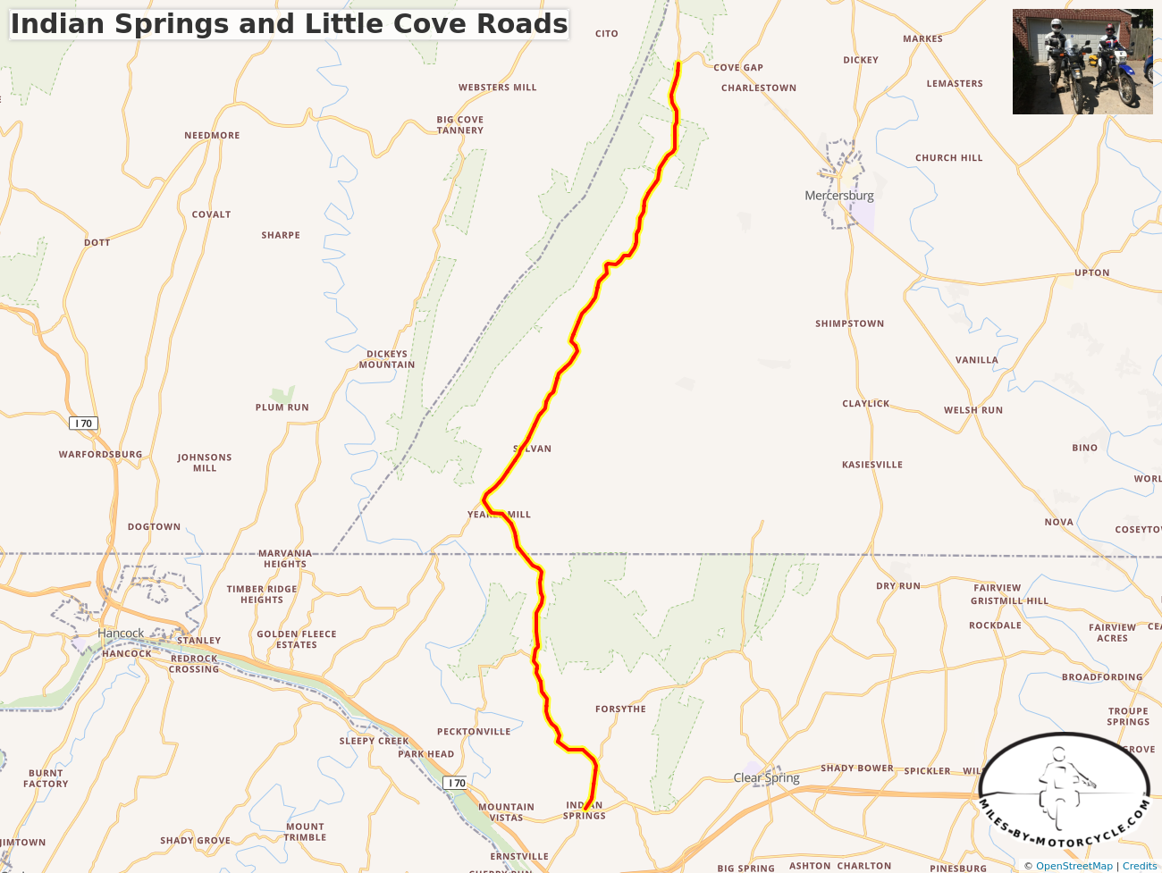 Indian Springs and Little Cove Roads