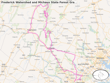 Frederick Watershed and Michaux State Forest Gravel Roads Ride
