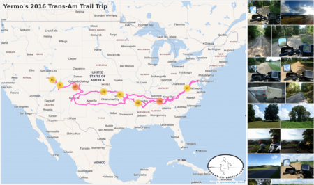 Yermo's 2016 Trans-Am Trail Trip