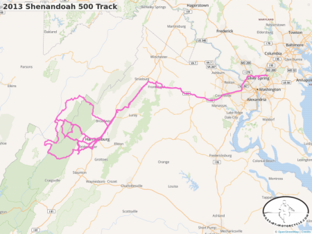 2013 Shenandoah 500 Track