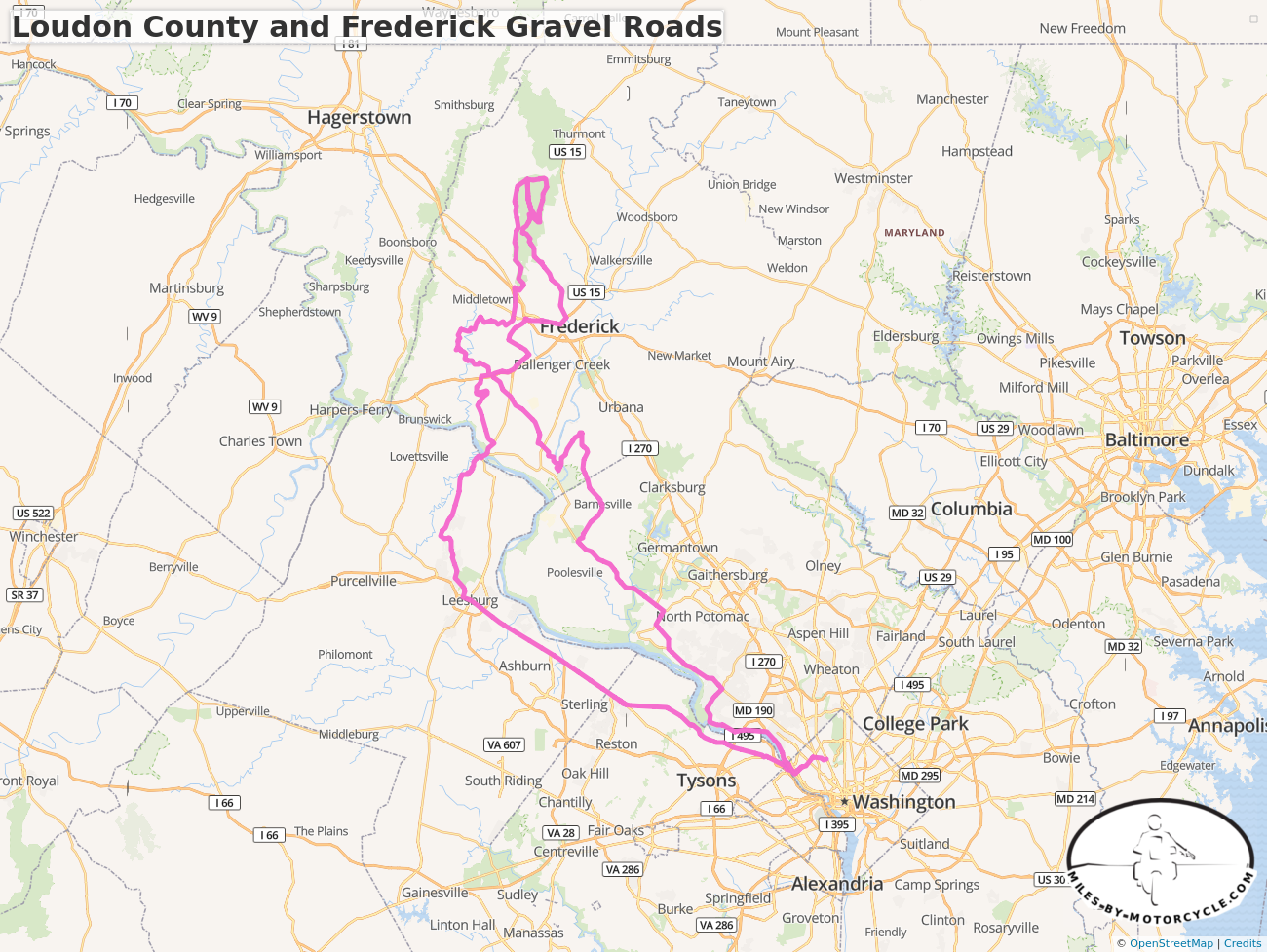 Loudon County and Frederick Gravel Roads