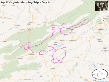 April Virginia Mapping Trip - Day 4 
