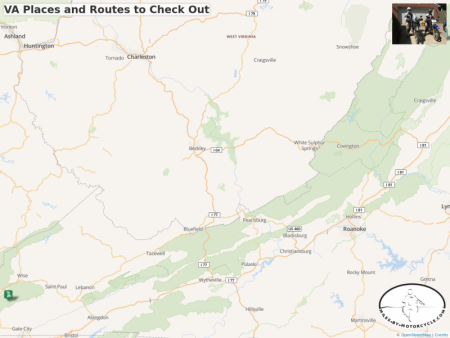 VA Places and Routes to Check Out