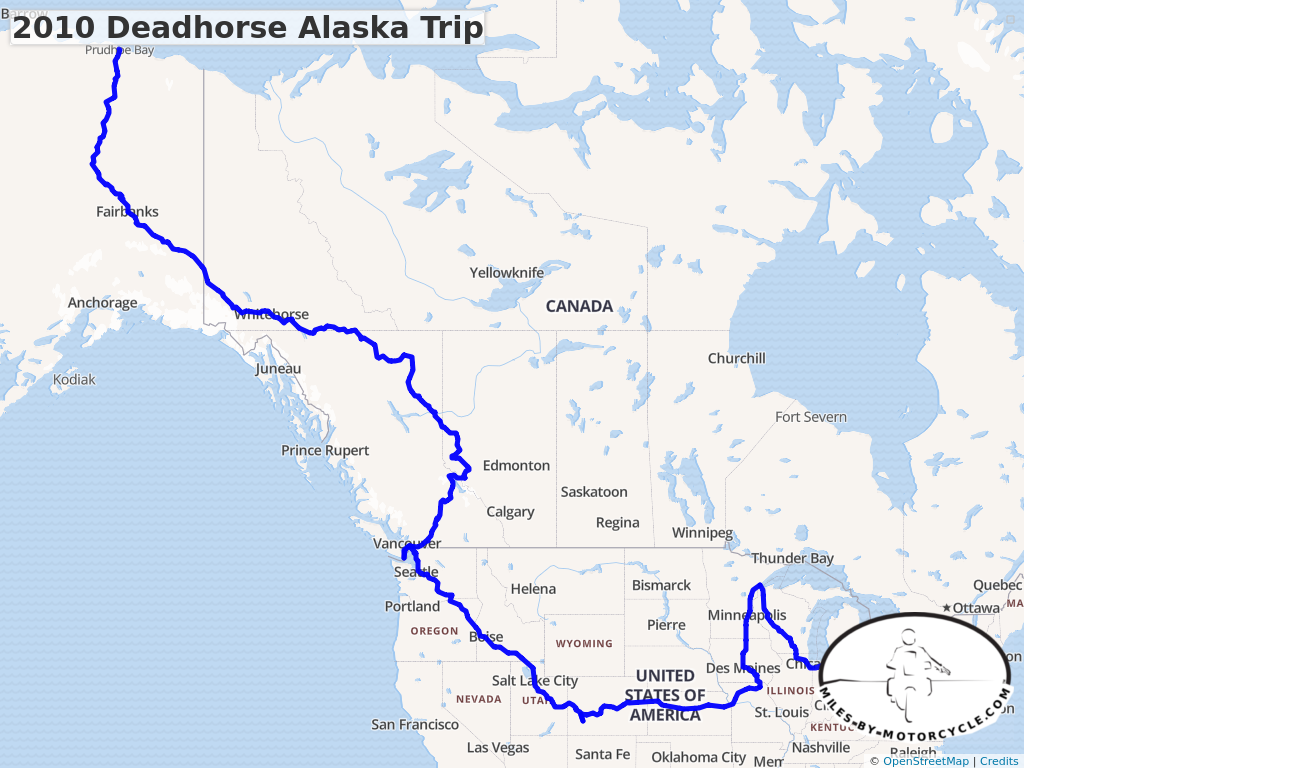 2010 Deadhorse Alaska Trip