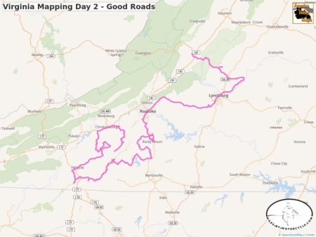 Virginia Mapping Day 2 - Good Roads