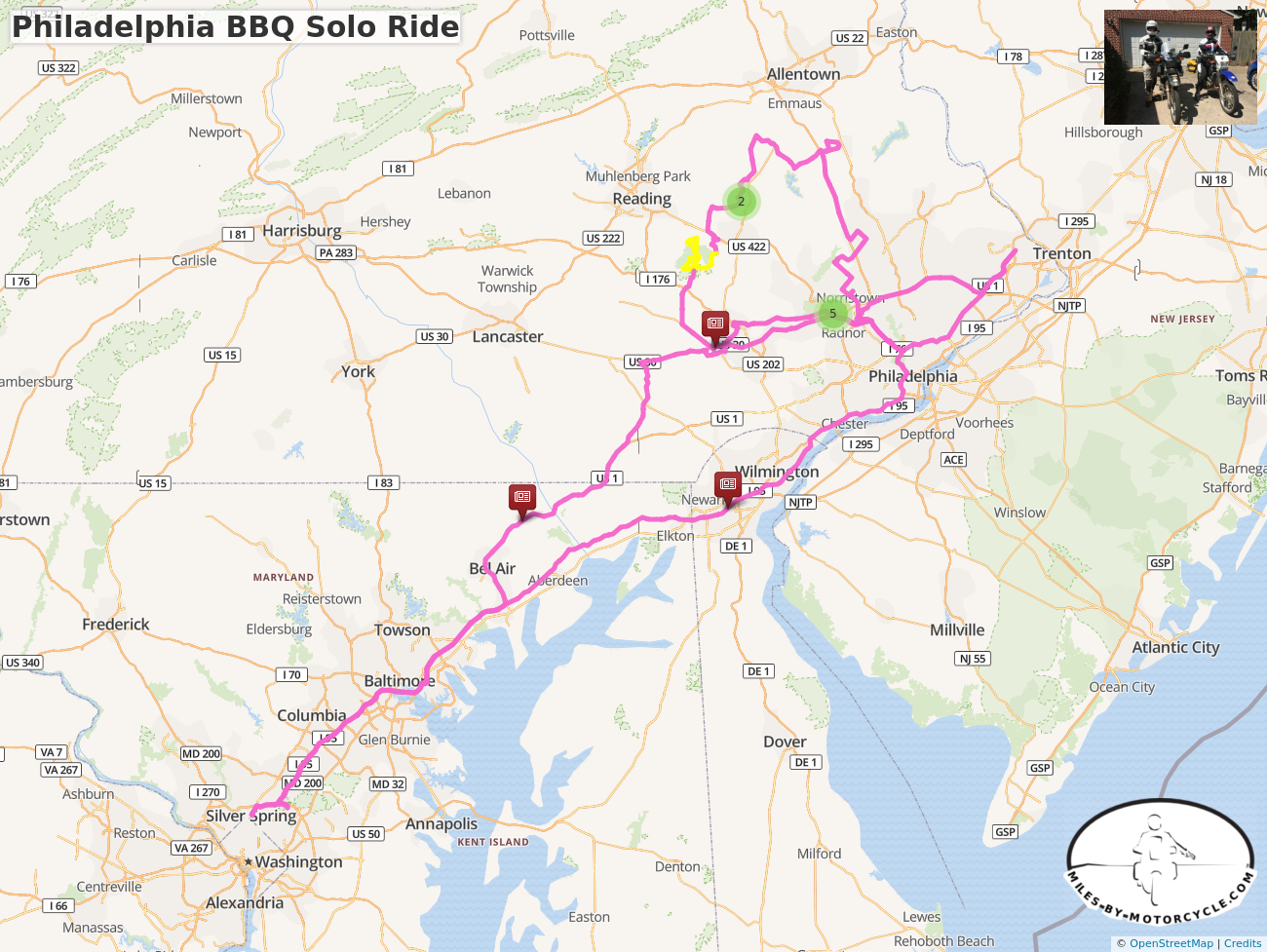 Philadelphia BBQ Solo Ride