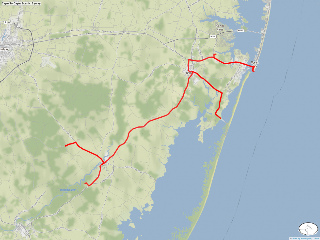 Cape To Cape Scenic Byway