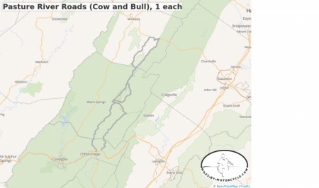 Pasture River Roads (Cow and Bull), 1 each