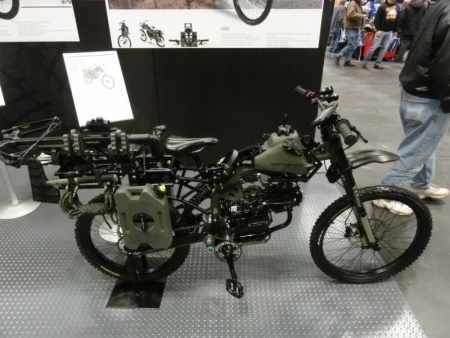 Motoped Military Style Moped