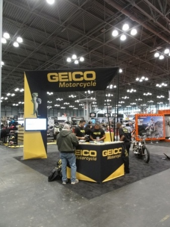 Geico at the Motorcycle Show