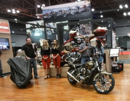 Custom Indian Scout Reveal with Karlee Cobb