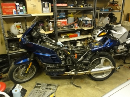 Tracing down a wiring fault on the K100RS