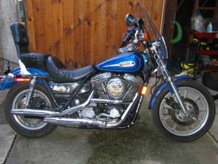 The Old Man's '92 Harley Lowrider