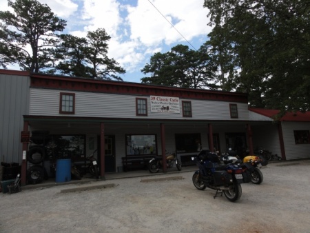 Old Motorcycle Shop