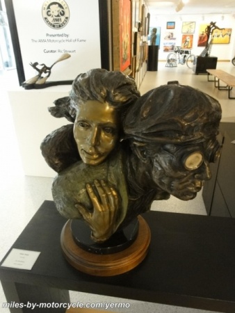 Romantic Statue at the AMA Hall of Fame Museum