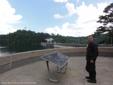 Bruce at the Hiwasee Dam